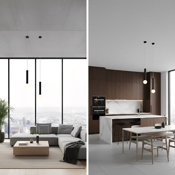 Снимка на Висящ пендел Rigoletto | 3.5W | 3000K | IP44 | Ø80 мм