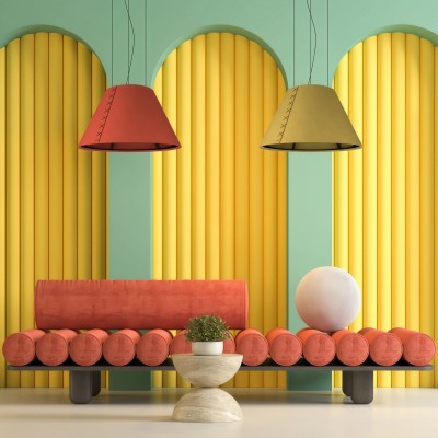 Акустична висяща лампа с филцов корпус Amnesia | 3 размера