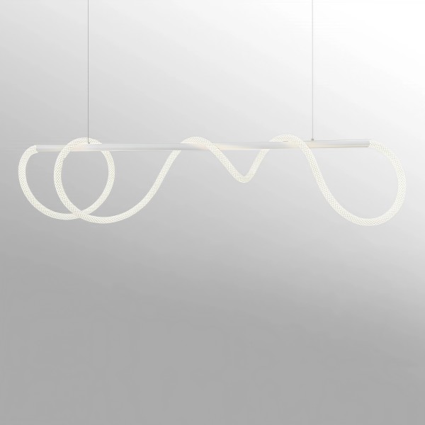 Снимка на Висяща LED лампа-въже Swing Pendant | Тип маркуч | 45W