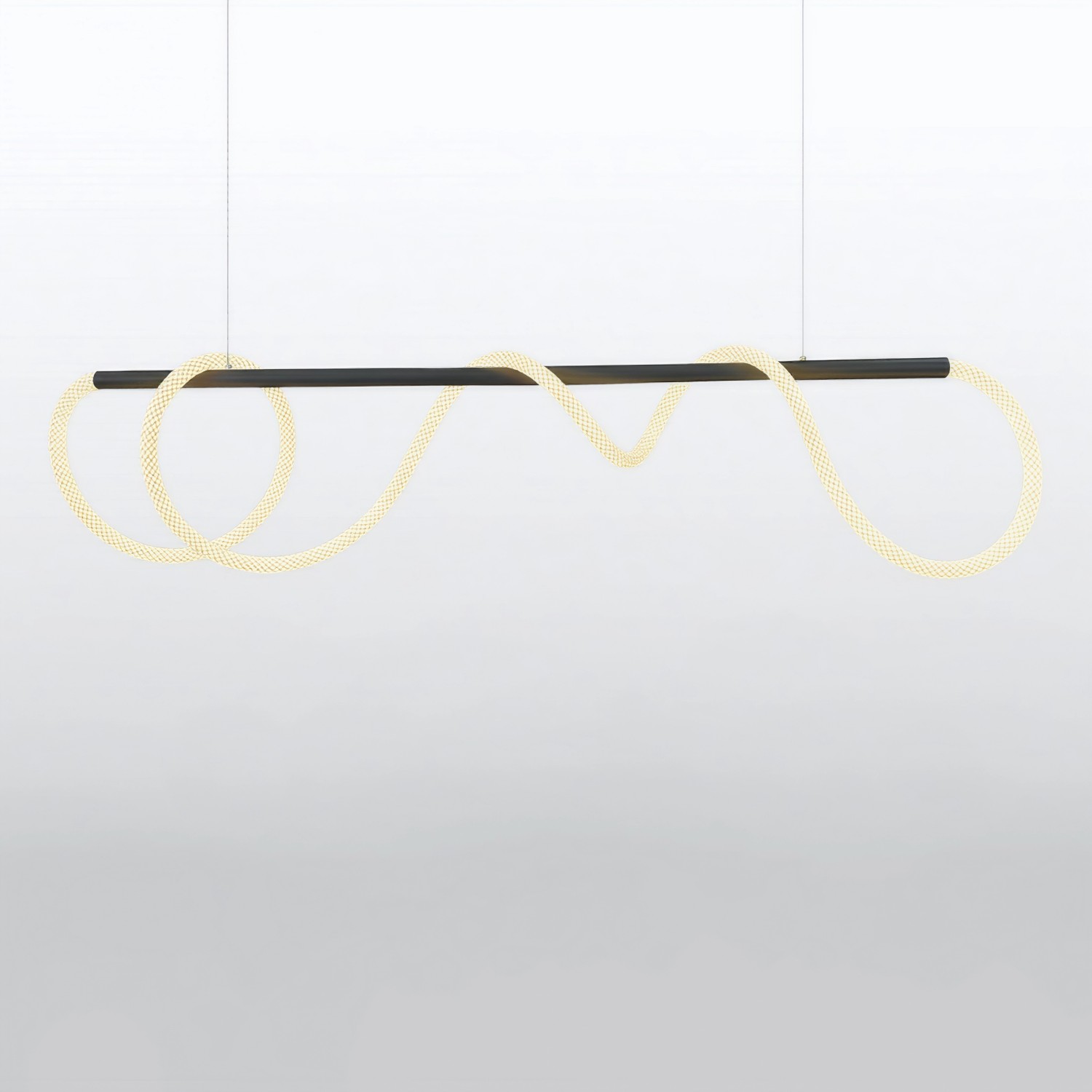 Снимка на Висяща LED лампа-въже Swing Pendant | Тип маркуч | 45W