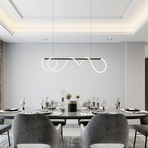 Снимка на Висяща LED лампа-въже Swing Pendant | Тип маркуч | 45W