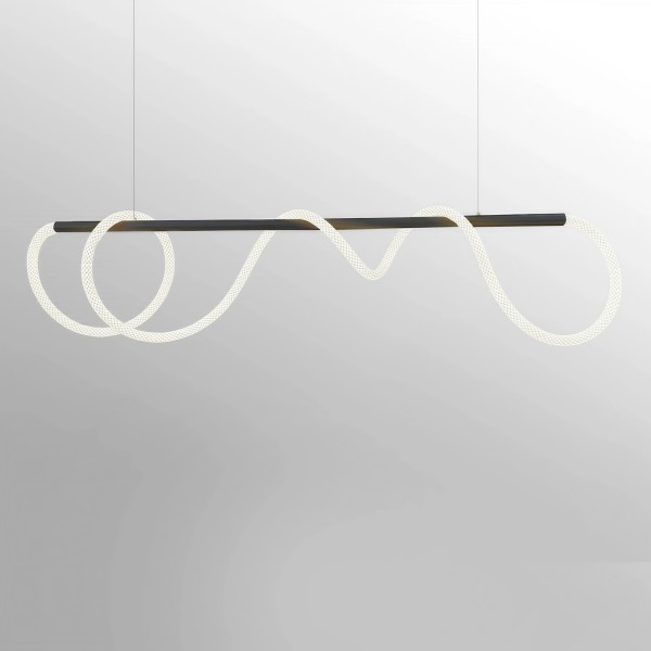 Снимка на Висяща LED лампа-въже Swing Pendant | Тип маркуч | 45W