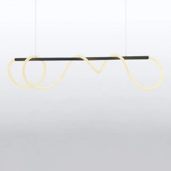 Снимка на Висяща LED лампа-въже Swing Pendant | Тип маркуч | 45W