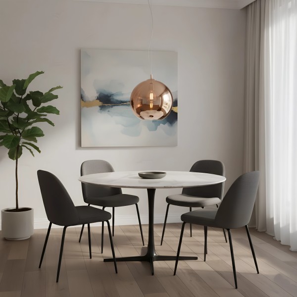 Детайлно изображение на Висящ пендел Nemo | Корпус златна топка | 60W | E27 Снимка на Висящ пендел Nemo | Корпус златна топка | 60W | E27