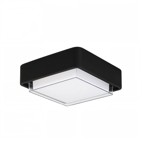 Снимка на Квадратна фасадна LED плафониера Form SQ | 18W | IP65