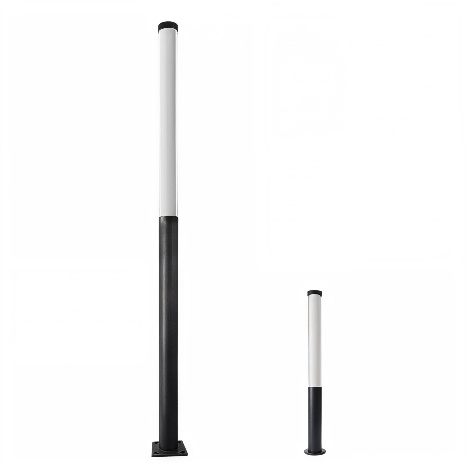 Снимка на Градински цилиндричен LED стълб Polis | 360° ъгъл | IP65 | 4000K