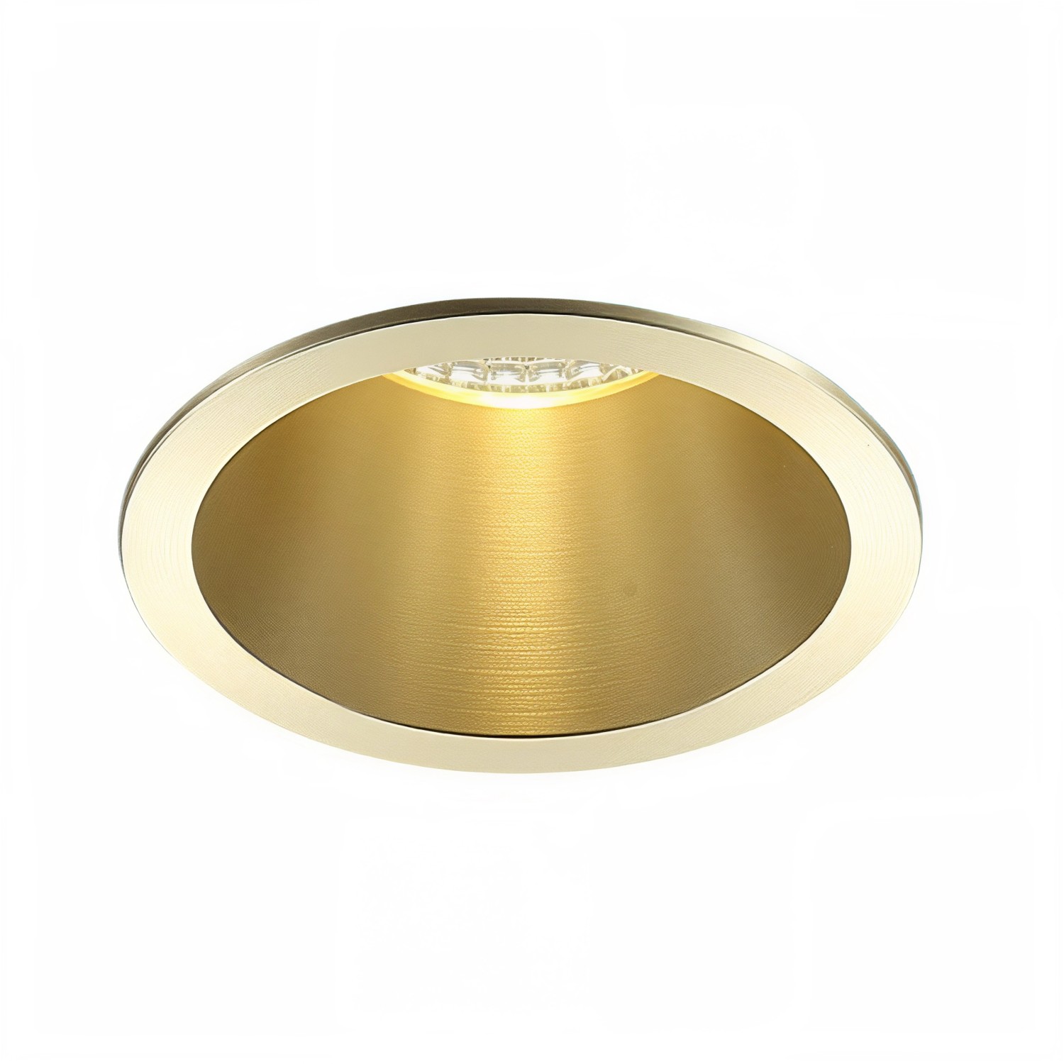 Снимка на LED луна за вграждане Gold | Месингов рефлектор | 5W | 3000K