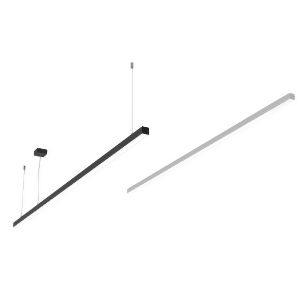 Снимка на Висящ LED профил S-LINE 30 OM LOW за открит монтаж - LED профили