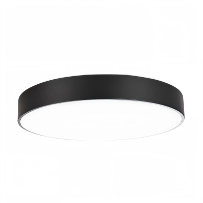 Кръгла LED плафониера Veny L | Ø50-60cm | Черен | 3000K