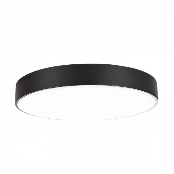 Детайлно изображение на Кръгла LED плафониера Veny L | Ø50-60cm | Черен | 3000K Снимка на Кръгла LED плафониера Veny L | Ø50-60cm | Черен | 3000K