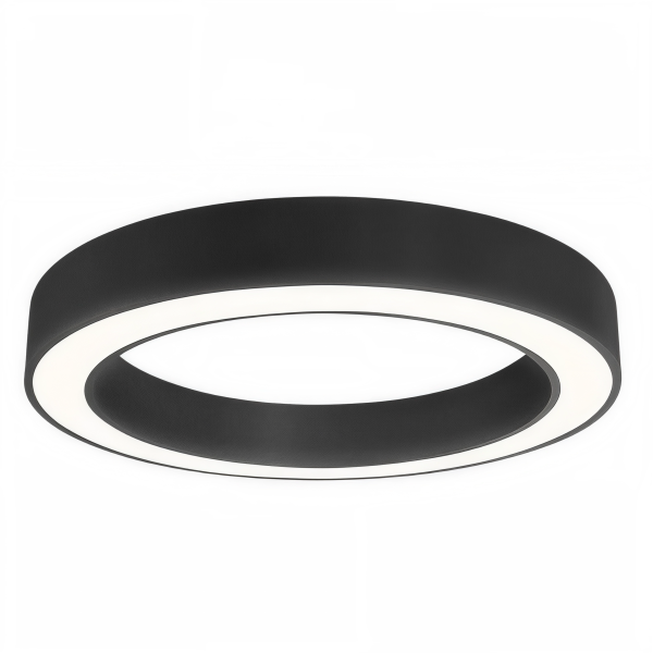 Снимка на Кръгла LED плафониера Daylight | Бял светлинен пръстен | ⌀60/80cm