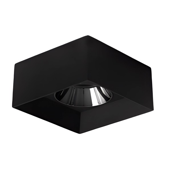 Детайлно изображение на Квадратна LED луна за външен монтаж Burr SQ | 10W | 3000K Снимка на Квадратна LED луна за външен монтаж Burr SQ | 10W | 3000K