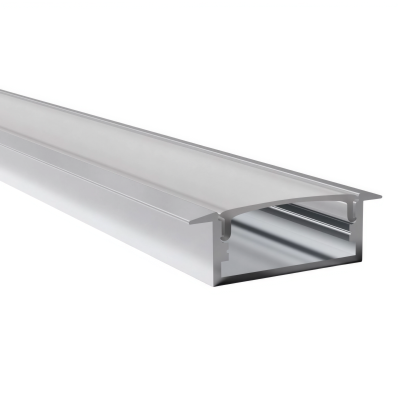 Алуминиев профил за LED лента BM 619 | 30×10 мм | За вграждане | 3 метра Алуминиев профил за LED лента BM 619 | 30×10 мм | За вграждане | 3 метра