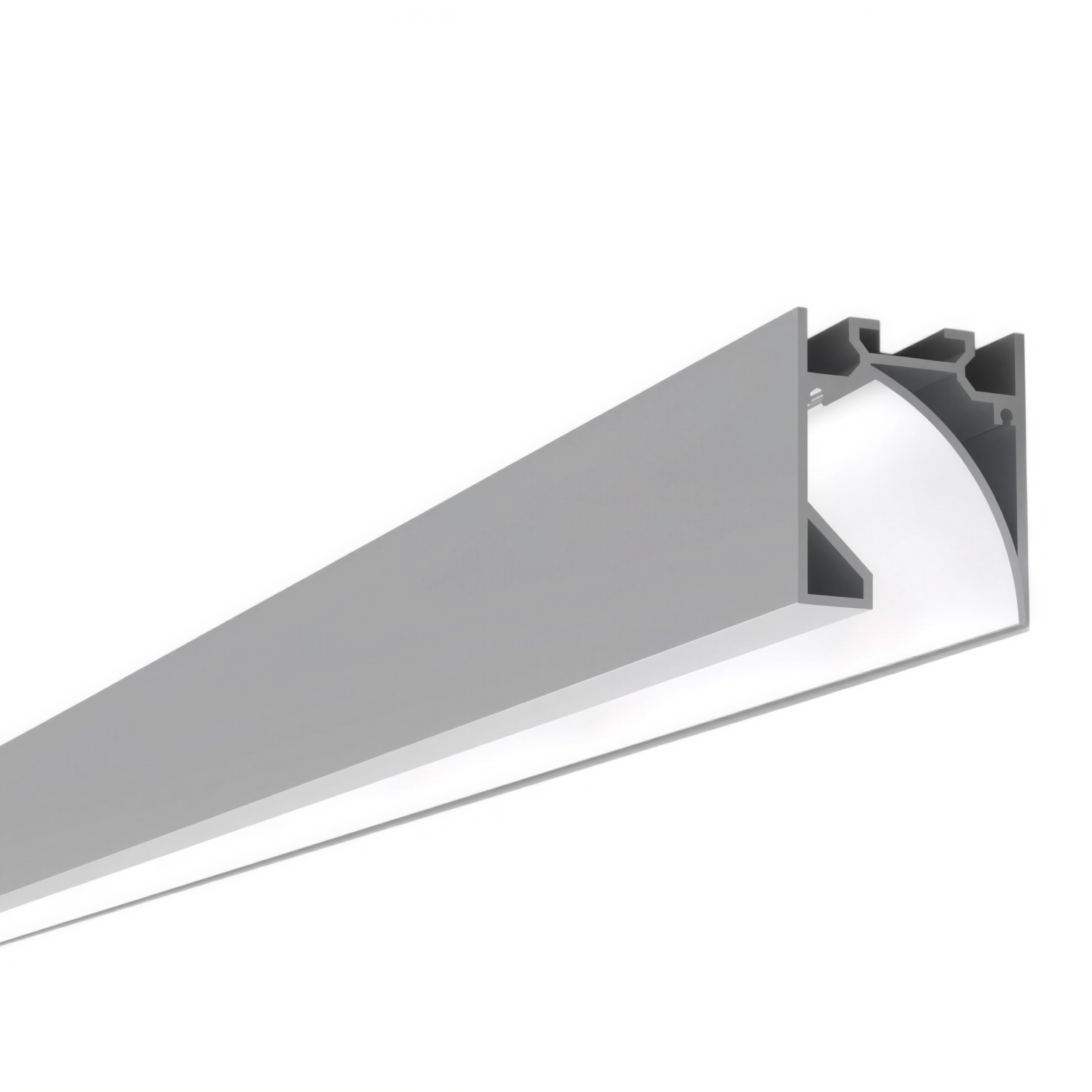 Снимка на Алуминиев профил за LED лента Halo 35мм за външен монтаж(без вграждане) - Профили за LED ленти