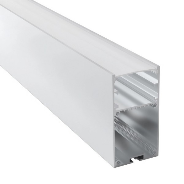 Снимка на Алуминиев профил за LED лента Eco Line 36 OM | 36x68 мм | 1 метър | Oпалов дифузер