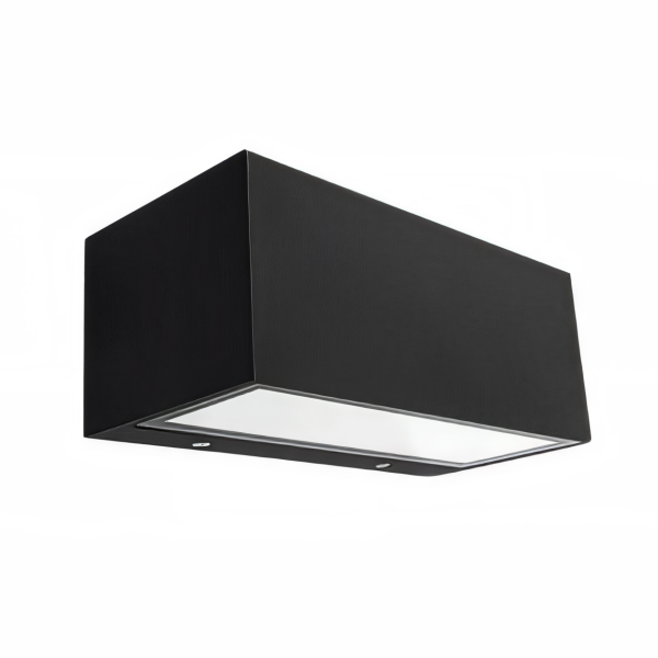 Фасаден LED аплик с двупосочно осветление Cubetto (12W) - 87,00 лв (44.48€) Снимка на Фасаден LED аплик с двупосочно осветление Cubetto (12W) - Фасадни аплици