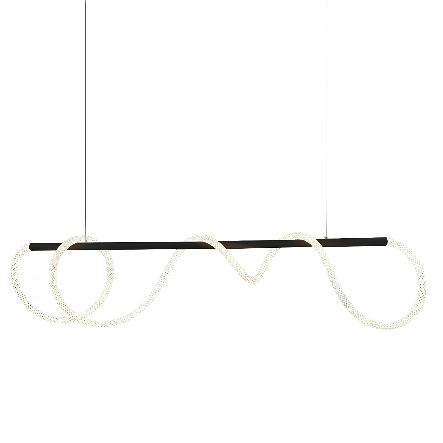 Снимка на Висяща LED лампа-въже Swing Pendant | Тип маркуч | 45W