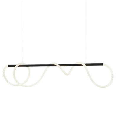 Висяща LED лампа-въже Swing Pendant | Тип маркуч | 45W