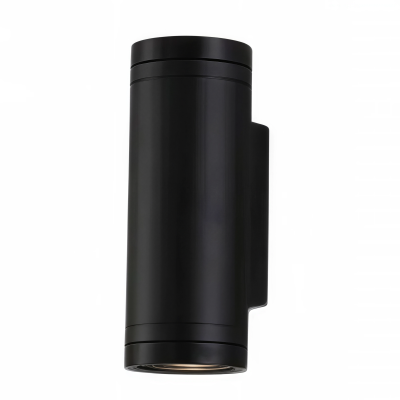 Фасаден LED аплик | Цилиндричен | Двупосочно светене | 2×3W | IP65