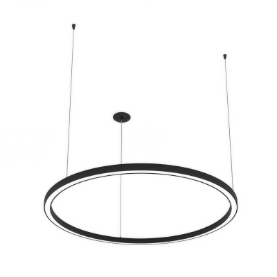 Кръгъл висящ LED полилей Cool | Тип пръстен | 5 размера | 110° ъгъл