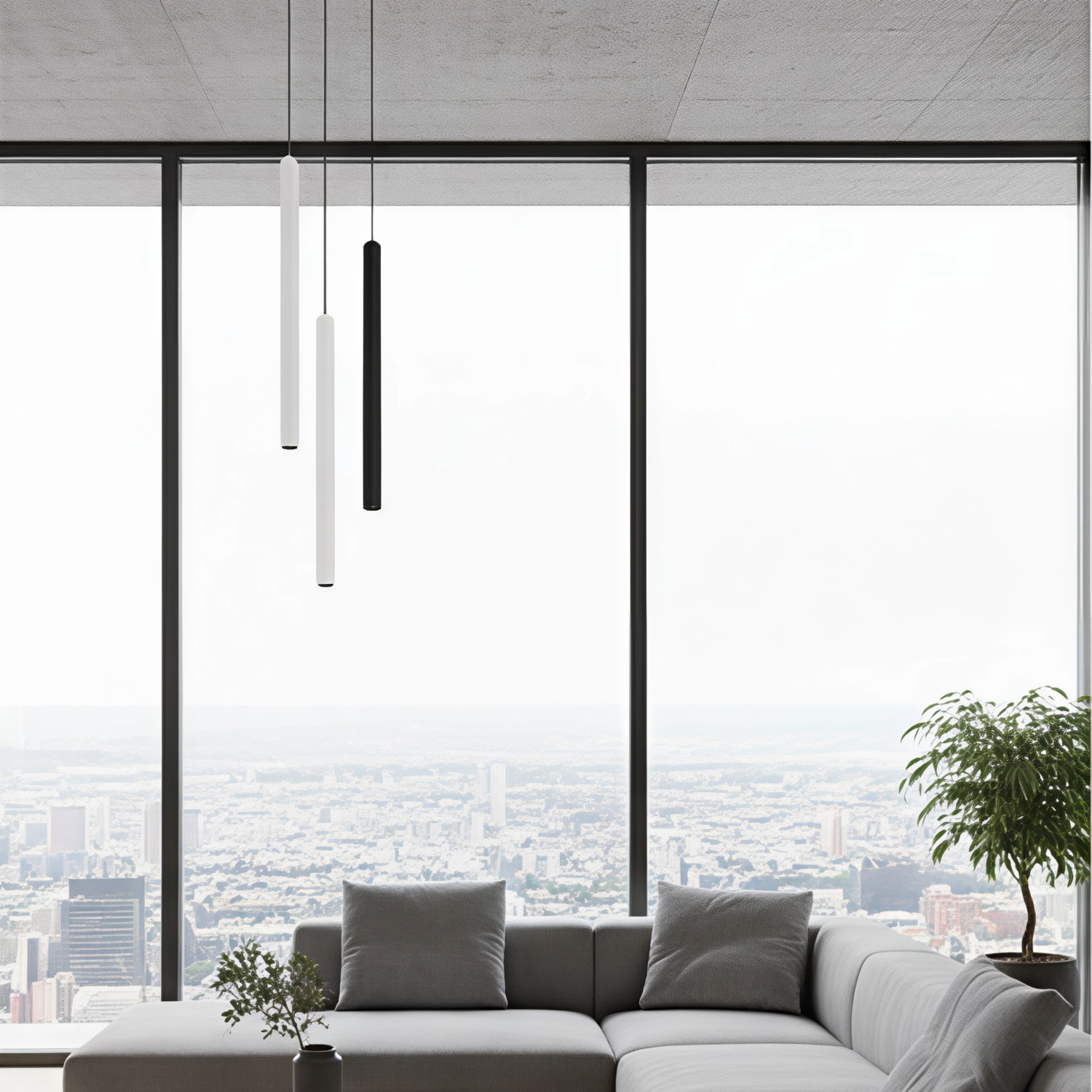 Снимка на Цилиндричен LED пендел Hera V2 | 6W | Ø 32mm диаметър