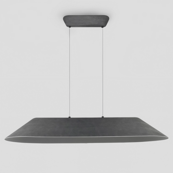 Снимка на Правоъгълна акустична висяща LED лампа Serenity (109 см) - Висящи лампи