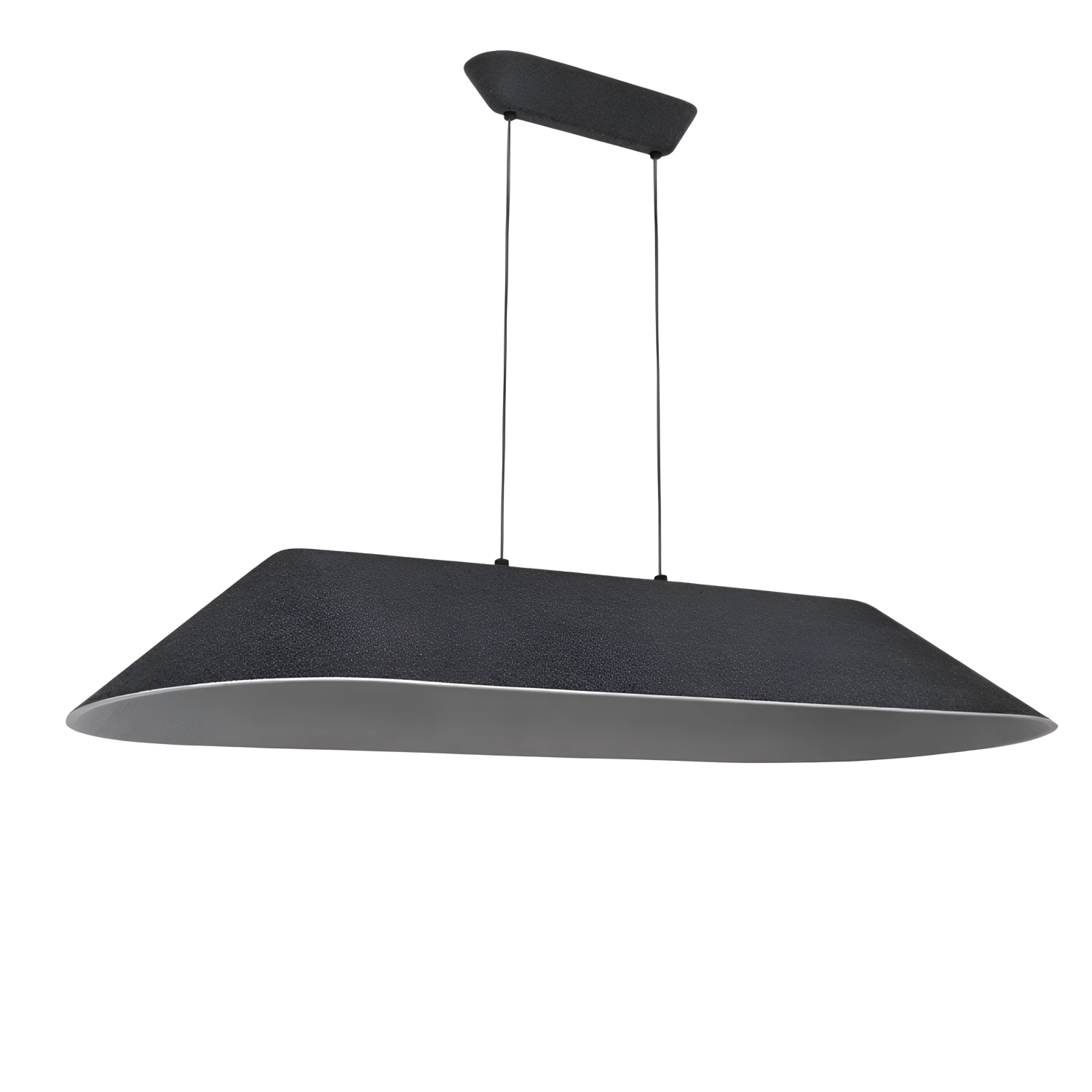 Снимка на Правоъгълна акустична висяща LED лампа Serenity (109 см) - Висящи лампи