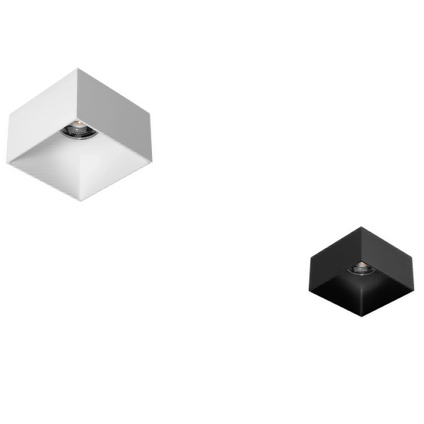 Снимка на Квадратна LED луна за открит монтаж Zen SQ | 10W | 3000K