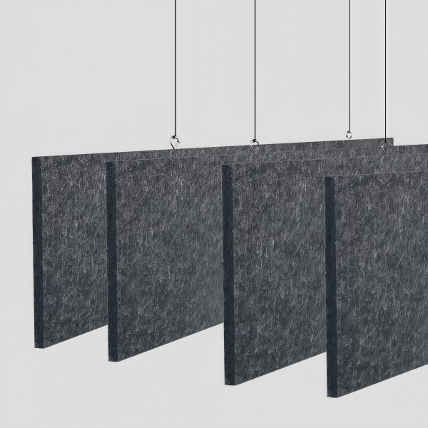 Снимка на Висящо двустранно акустично пано от PET филц | Звукопоглъщащ