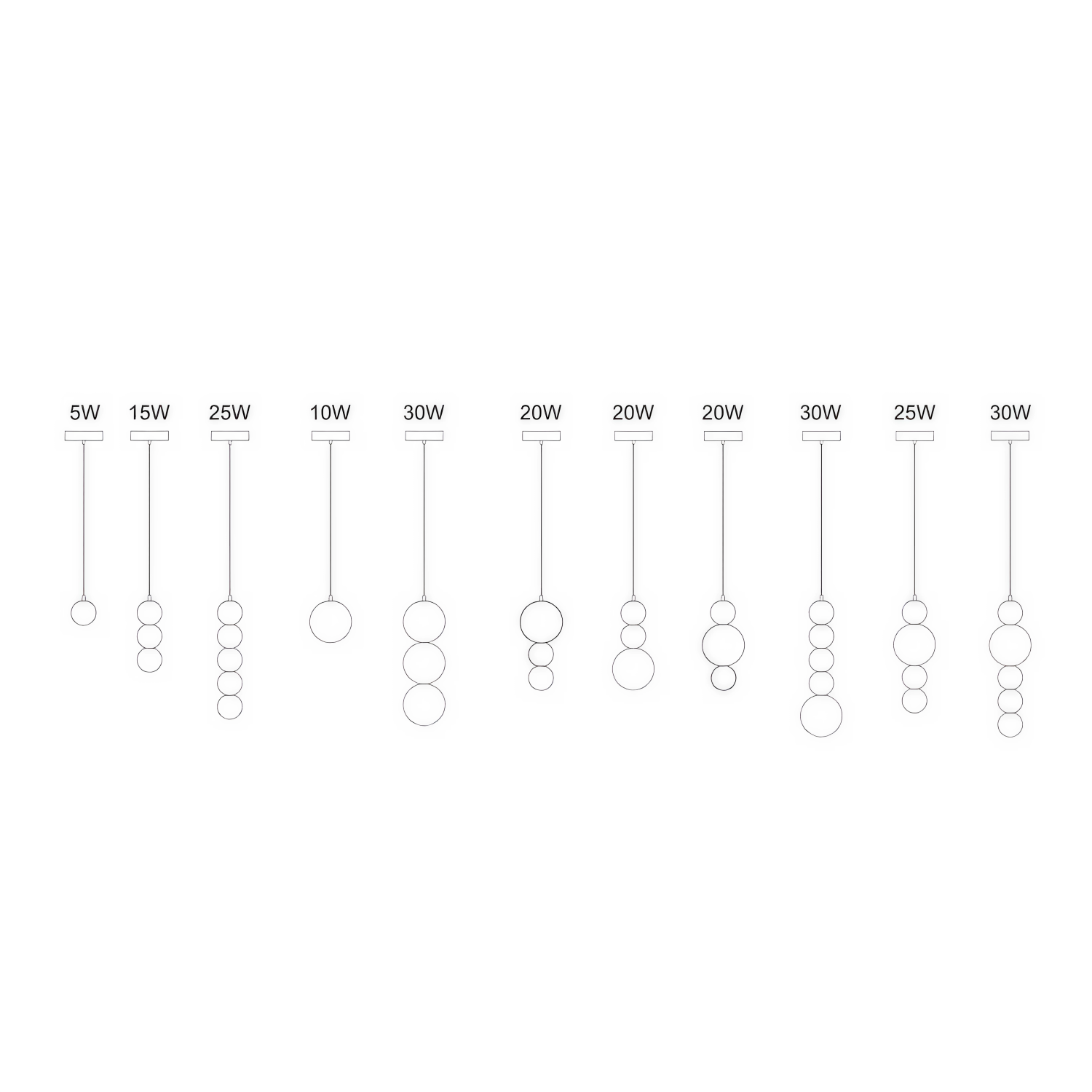 Снимка на Висяща лампа за таван или стена Riga IP44 - Висящи лампи