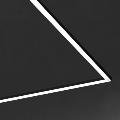 Висящ квадратен LED полилей Cuadrado | 3-CCT | Два размера