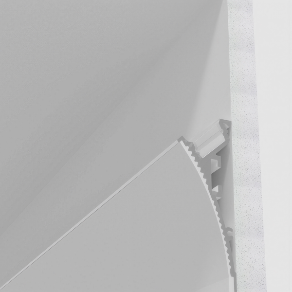 Снимка на Ъглов алуминиев LED профил Reflex | 95×35 мм | Ъглов | 2 метра