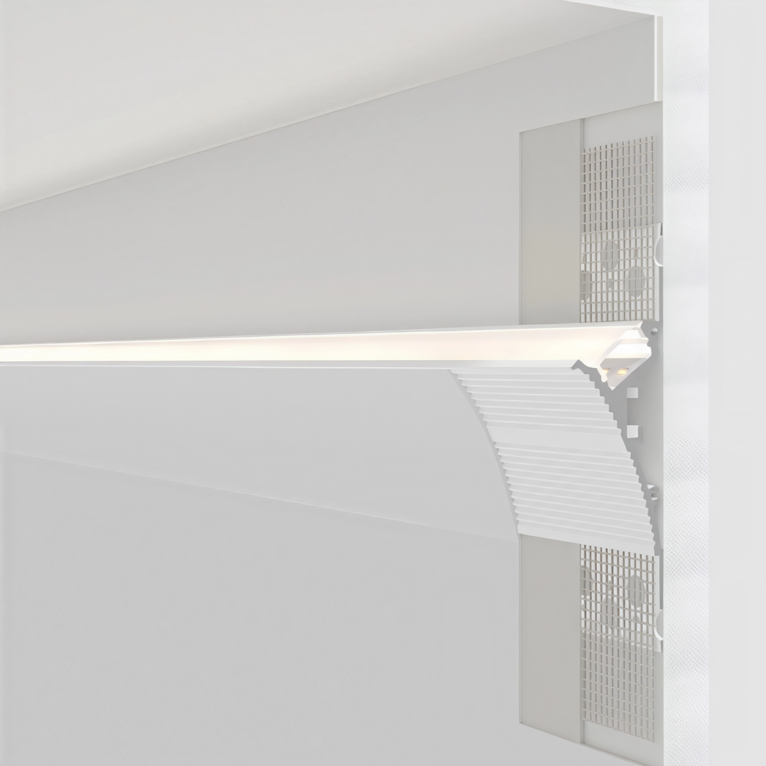 Снимка на Ъглов алуминиев LED профил Reflex | 95×35 мм | Ъглов | 2 метра