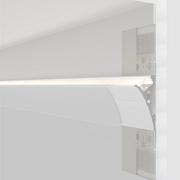 Снимка на Ъглов алуминиев LED профил Reflex | 95×35 мм | Ъглов | 2 метра