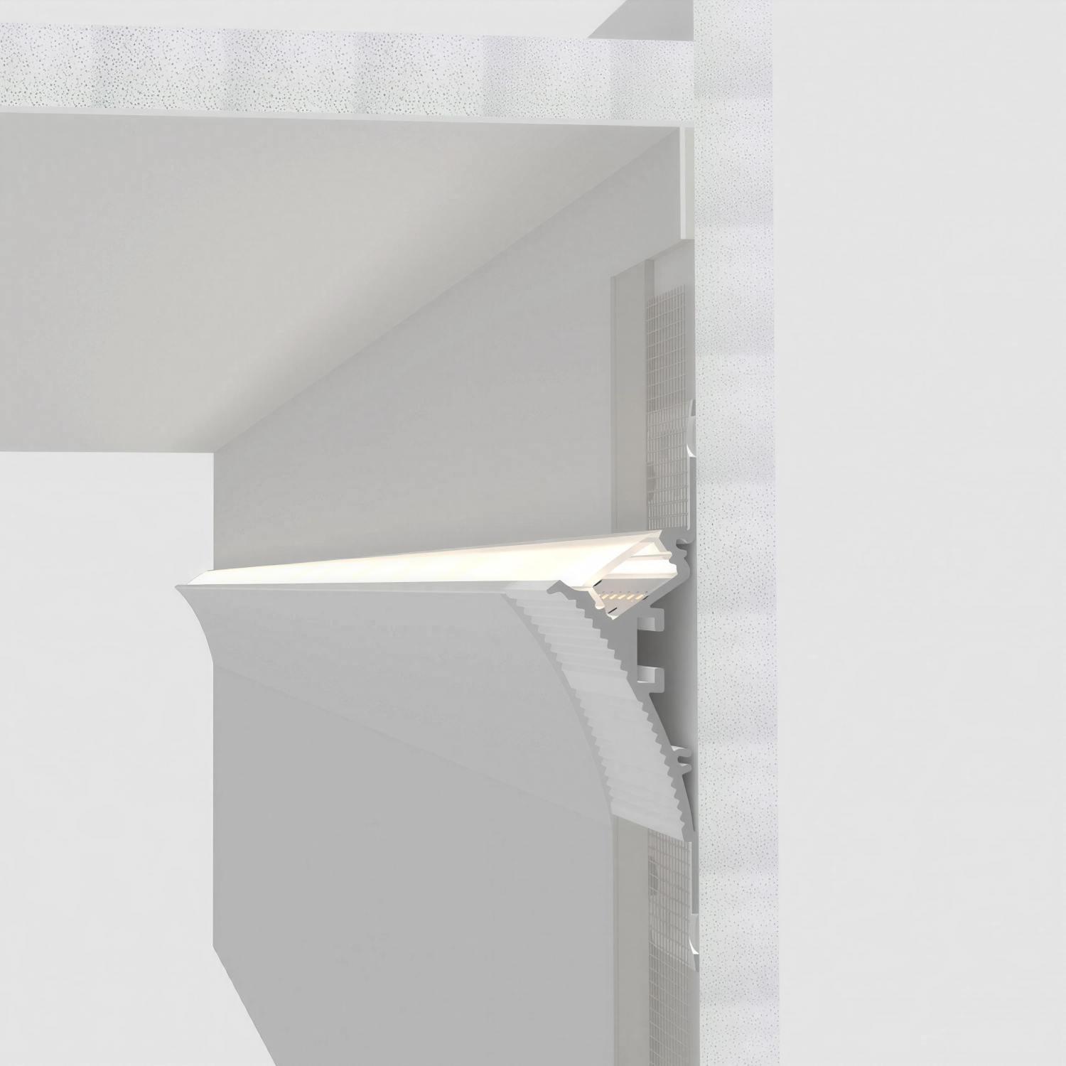 Снимка на Ъглов алуминиев LED профил Reflex | 95×35 мм | Ъглов | 2 метра