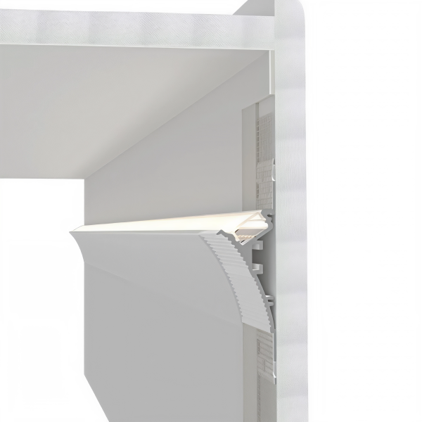 Снимка на Ъглов алуминиев LED профил Reflex | 95×35 мм | Ъглов | 2 метра