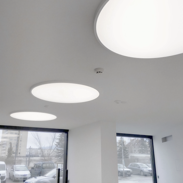 Детайлно изображение на Кръгла LED плафониера Veny M | Два размера | 3000K Снимка на Кръгла LED плафониера Veny M | Два размера | 3000K