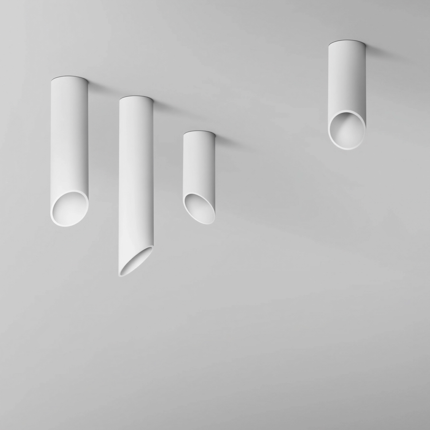 Снимка на Цилиндричен спот DULO GU10 за открит монтаж | 3 размера