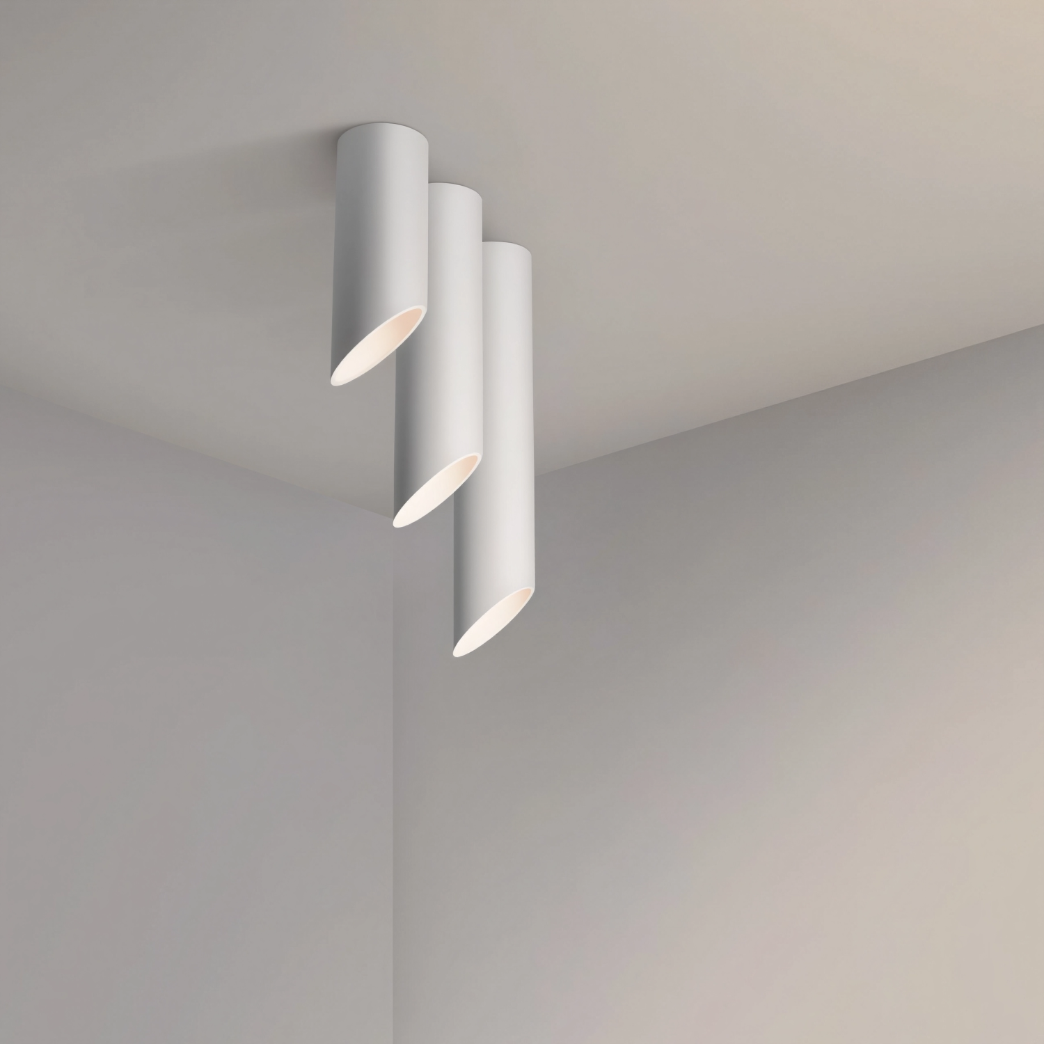 Снимка на Цилиндричен спот DULO GU10 за открит монтаж | 3 размера