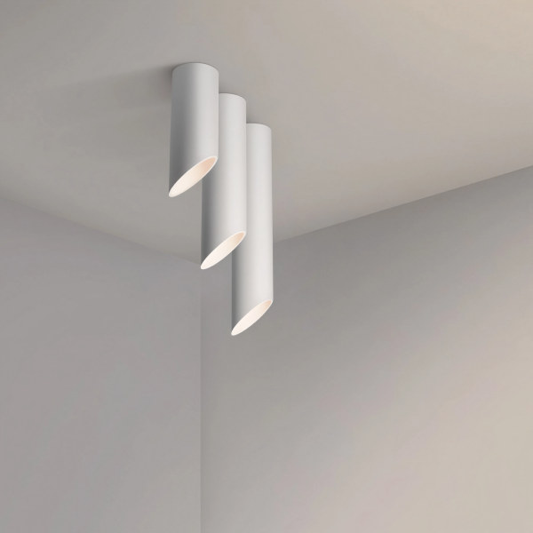 Снимка на Цилиндричен спот DULO GU10 за открит монтаж | 3 размера