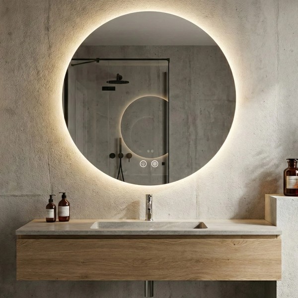 Снимка на Кръгло LED огледало Circle 60cm | Anti Fog | Touch Control | IP44