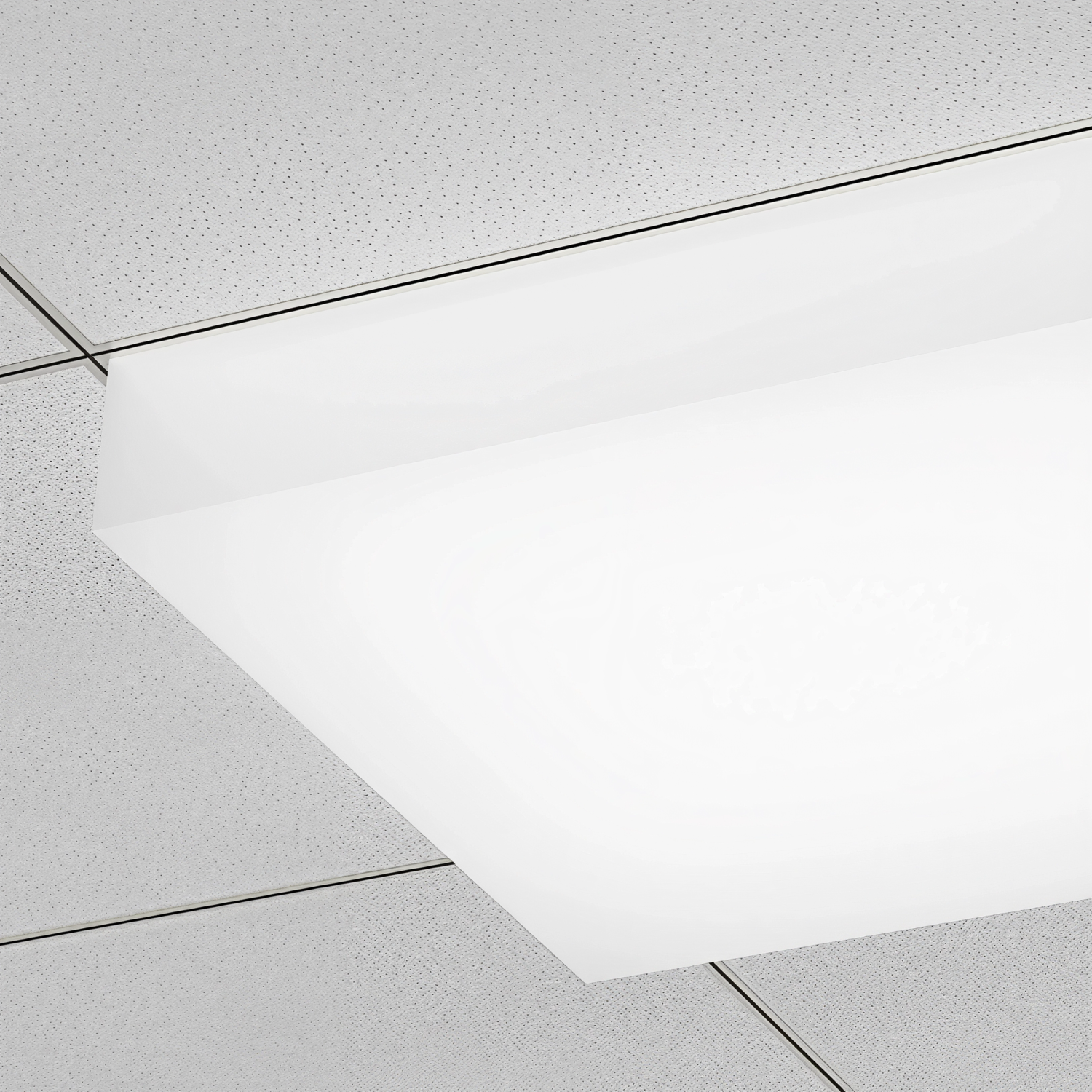 Детайлно изображение на Рамка Lens за открит монтаж на LED панел Anna 60x60 | Алуминиева Снимка на Рамка Lens за открит монтаж на LED панел Anna 60x60 | Алуминиева
