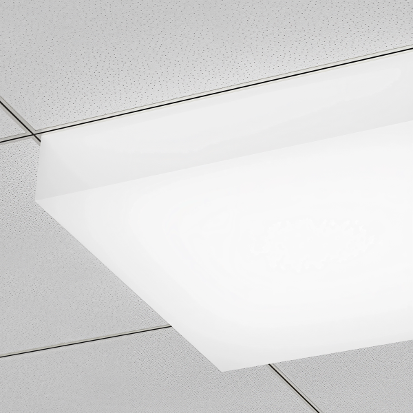 Детайлно изображение на Рамка Lens за открит монтаж на LED панел Anna 60x60 | Алуминиева Снимка на Рамка Lens за открит монтаж на LED панел Anna 60x60 | Алуминиева