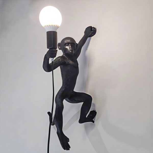 Снимка на Декоративен стенен аплик маймуна Monkey | 4W | 2800K | E27