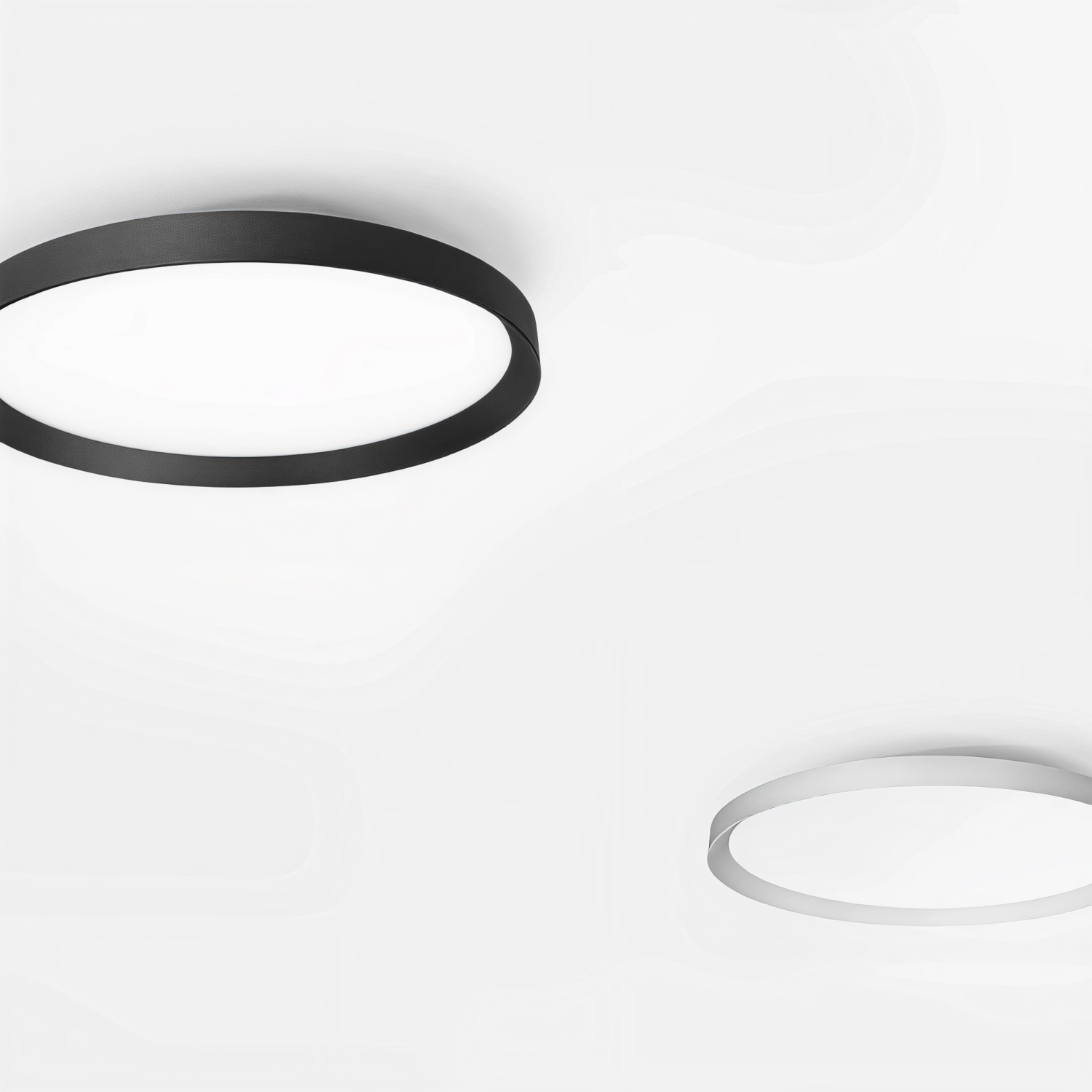 Детайлно изображение на Кръгла LED плафониера Aris R Up&Down | Двупосочно светене | 3-CCT | 45W Снимка на Кръгла LED плафониера Aris R Up&Down | Двупосочно светене | 3-CCT | 45W