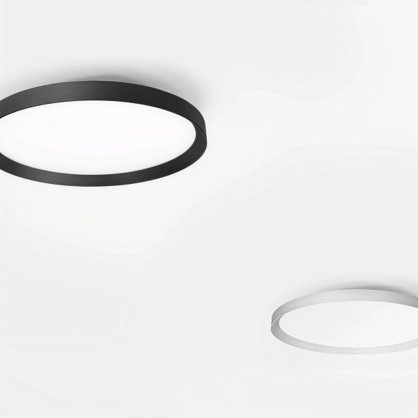 Детайлно изображение на Кръгла LED плафониера Aris R Up&Down | Двупосочно светене | 3-CCT | 45W Снимка на Кръгла LED плафониера Aris R Up&Down | Двупосочно светене | 3-CCT | 45W