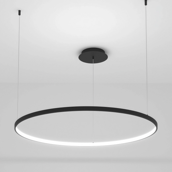 Висяща кръгла LED лампа Aureola (Ø600–1000) - 155,00 лв (79.25€) Снимка на Висяща кръгла LED лампа Aureola (Ø600–1000) - Висящи лампи