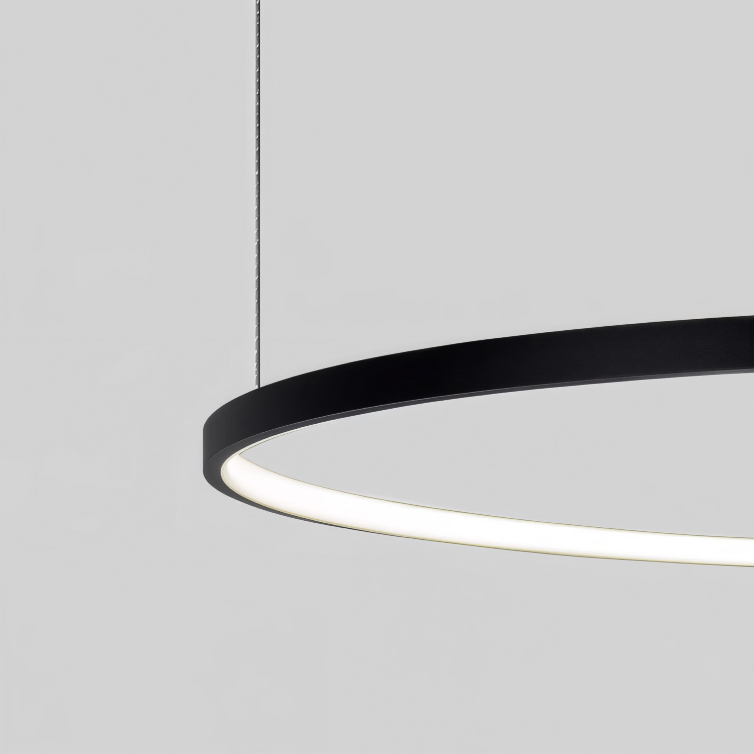 Висяща кръгла LED лампа Aureola (Ø600–1000) - 155,00 лв (79.25€) Снимка на Висяща кръгла LED лампа Aureola (Ø600–1000) - Висящи лампи