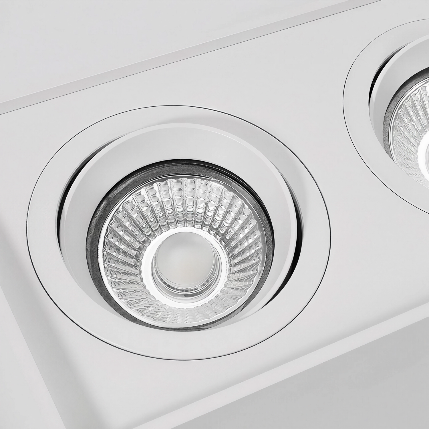 Снимка на Квадратна LED луна за външен монтаж Bolt SQ | GU10 | 10W