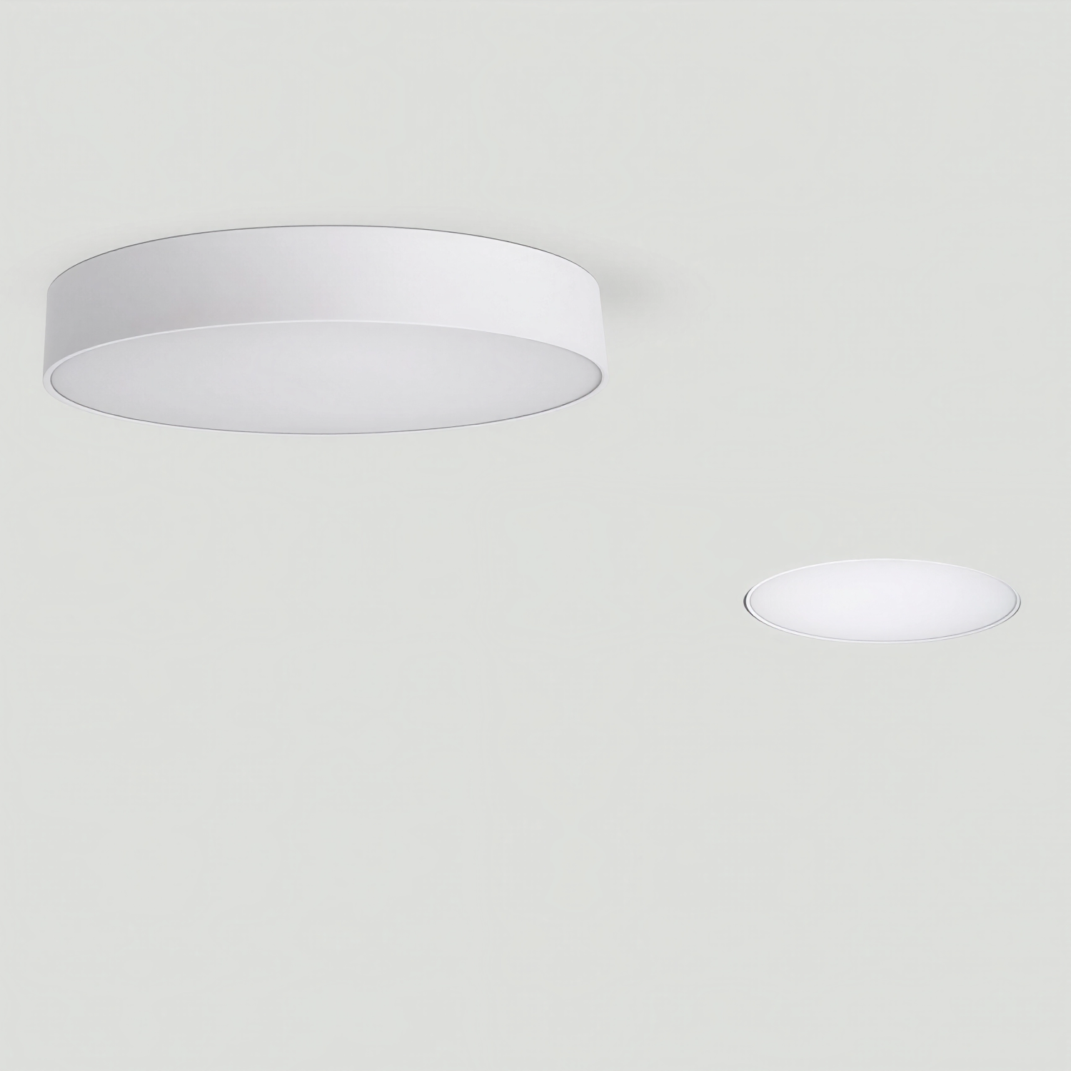 Снимка на Кръгла LED плафониера Cosy | Възможност за trimless монтаж